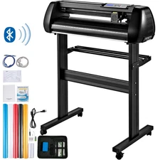 34" Vinyl Cutter Machine Bluetooth Offline Cuttiing Plotter SignMaster Kit