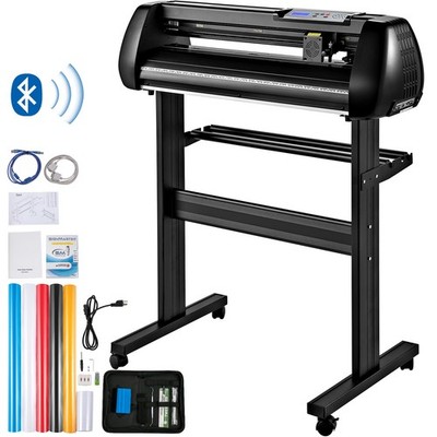 34'' Vinyl Cutter Machine Bluetooth Offline Cuttiing Plotter SignMaster Kit