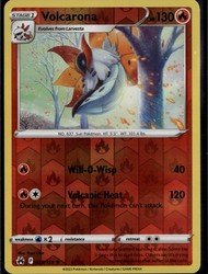 Volcarona 025/159 Crown Zenith Reverse Holo