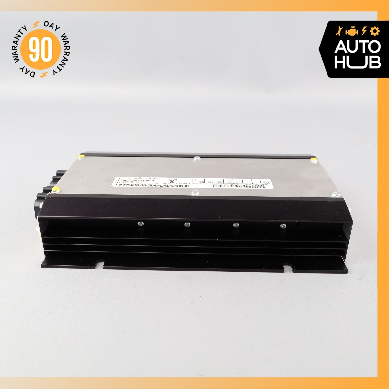 07-11 Bentley Continental GTC Premium Audio Sound System Amplifier Amp OEM 43k