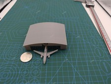 Hangar de aviones militares grandes impresos en 3D 1/350/400/700/2000