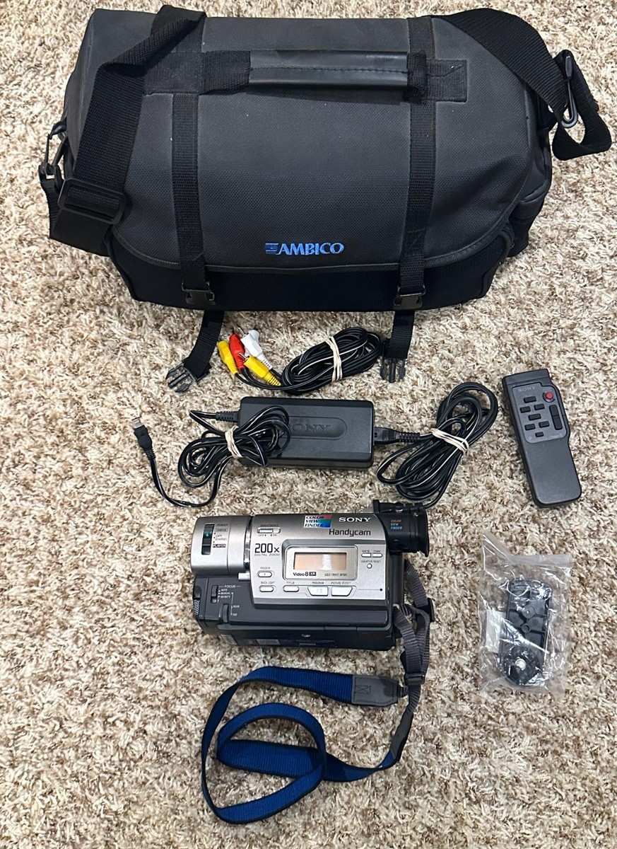 Sony Handycam CCD-TR517 8mm Analog Camcorder for sale online | eBay