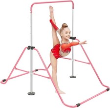 Kip Bar Kids Gymnastics Training Bar Adjustable Expandable Horizontal Gym UK