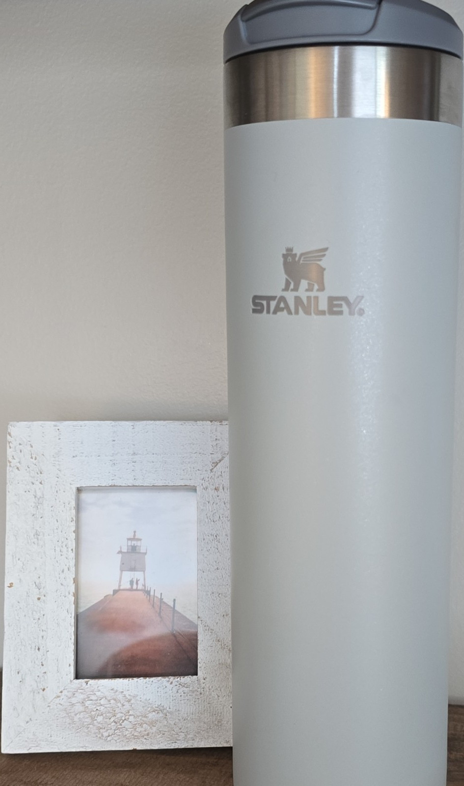 Stanley 22oz Insulated Stainless Steel Water Bottle, Gray Tw