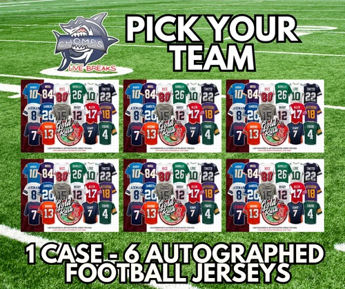 PHILADELPHIA EAGLES 2026 Gold Rush NFL Series 1 Autographed Jersey Break #8