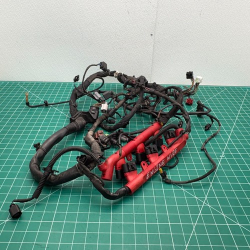 2011 AUDI Q7 AWD 3.0L ENGINE COIL IGNITION WIRE HARNESS SET OEM