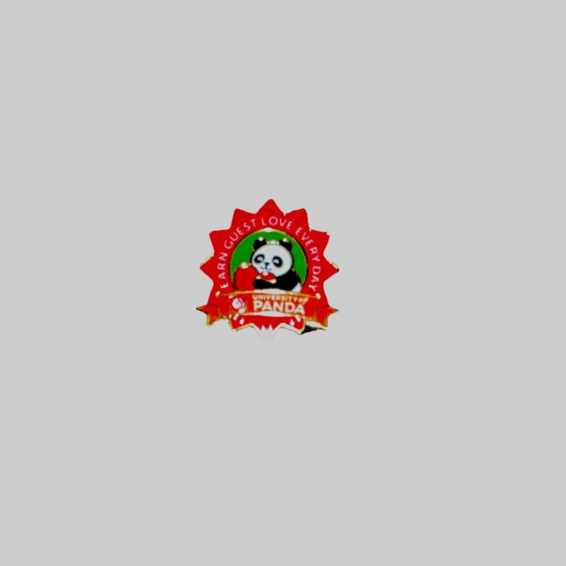 Panda Express "guest love" Panda Collectible Enamel Pin Badge