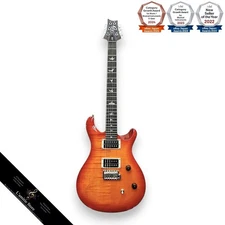 Paul Reed Smith SE Custom 24 Blue Fade Electric Guitar Mahogany Body Maple Top