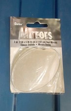 Darice Mirrors, Oval, Three Pieces, 2 Inches  3 Inches, Brand New, See Pictures