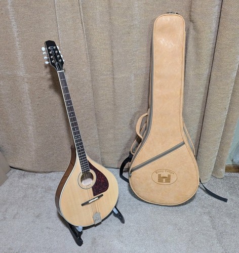 Trinity College TM-375 Standard Irish Bouzouki Natural - Cracked Headstock