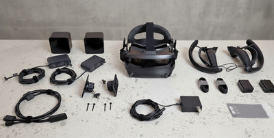 Valve Index PC & Console VR Headset Full Kit w/ Knuckles 1.0 Base ...