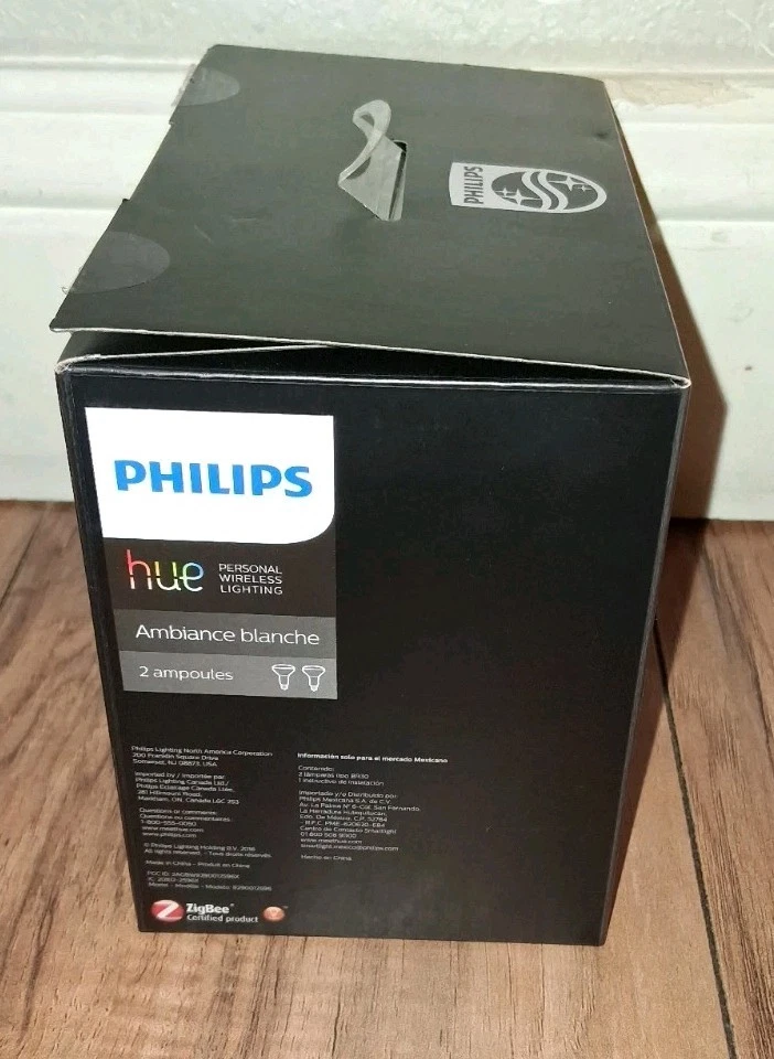 Philips Hue Ambiance BR30 Dimmable LED Smart Flood Light White Pack of 2 NEW! - Image 2 of 4