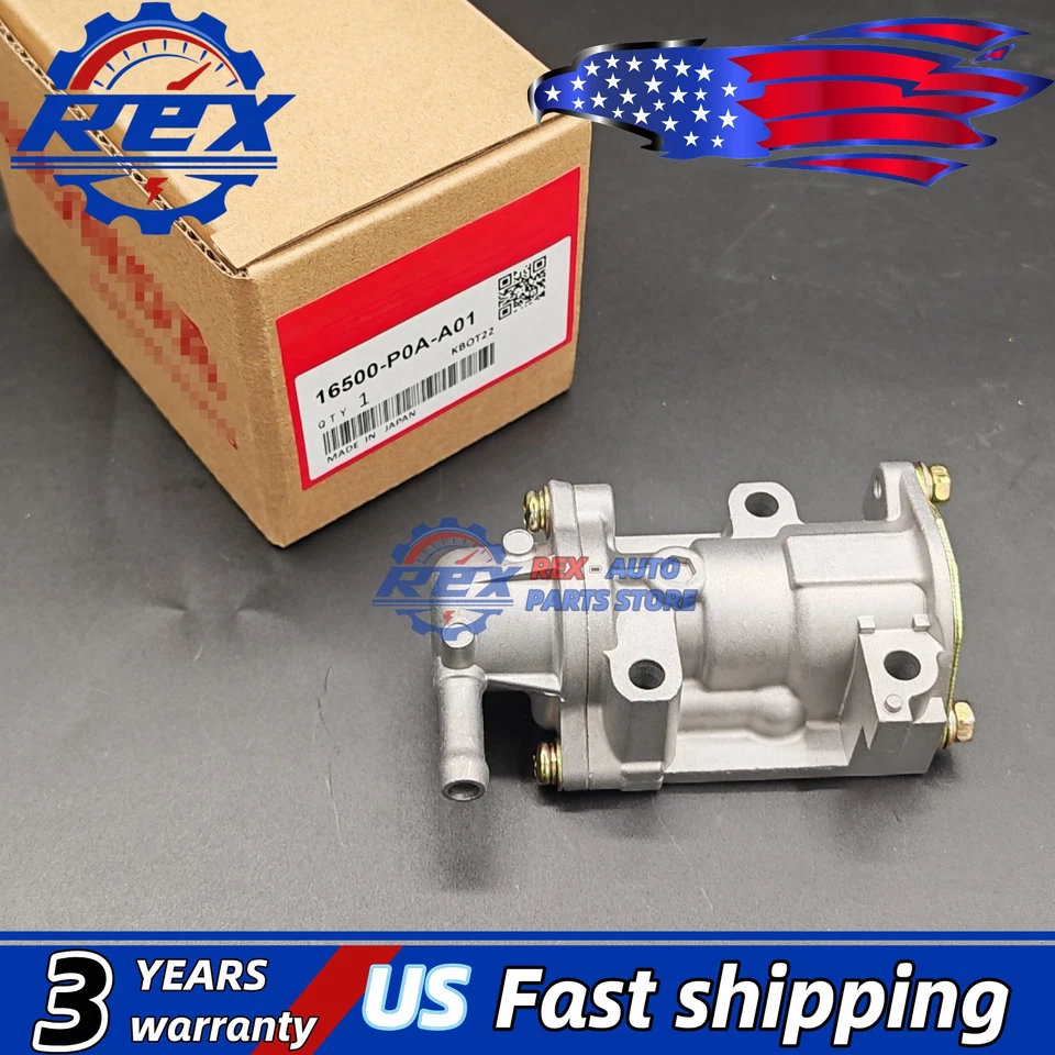 Solenoide de ralentí rápido 16500-P0A-A01 OEM NUEVO para Honda CR-V 1997-2001 Foto 3 de 4