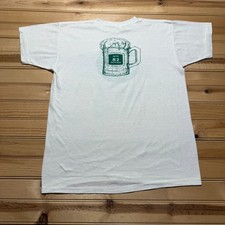Vintage 1982 Cargill June 82 Beer Mug Single Stitch Promo Graphic T-Shirt Medium