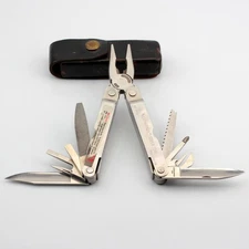 Leatherman c.1994 Original Super Tool Multitool Pat. Pend. Generation One Sheath