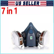 7502Chemical Paint Mask Half Face Gas Mask Reusable Respirator Mask With Filters