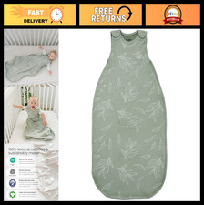 Ultimate Baby Sleep Sack - Merino Wool  Organic Cotton, Temp Regulating, All Se