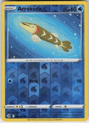 PO-06 Reverse Holo Arrokuda 082/264 Common SWSH08: Fusion Strike