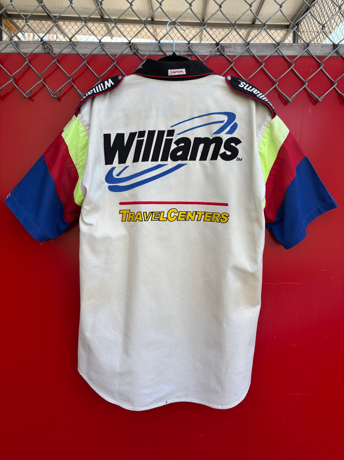 Williams Pit Crew Button Up - image 9
