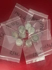 🌴 Lot Of ( 8 ) Rosevelt Dimes         90% Silver 1952 To 1964