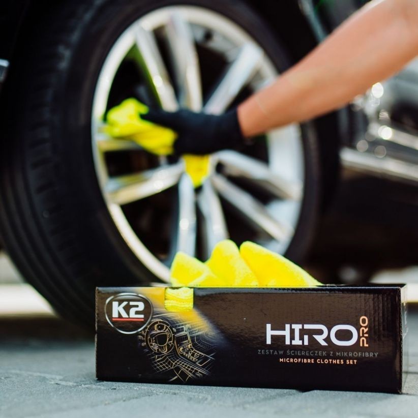 K2 Pro HIRO Microfasertuch Boch 30stk Detailing Reinigung Aufbereitung Innenraum - Bild 2