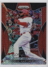 2019 Panini Prizm Tier II Red Mojo Prizm /299 Jose Martinez #170 1d0h