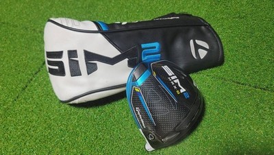 TaylorMade SIM2 MAX D 1W Driver 9.0° Head Only w/ Cover 353910