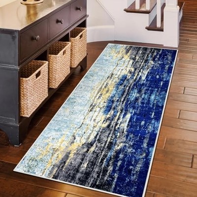  Washable Area Rug, 2X6FT Hallway Runner Rug Carpet,Soft Modern Entryway Mat 