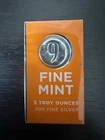 5 ounce silver bar.999