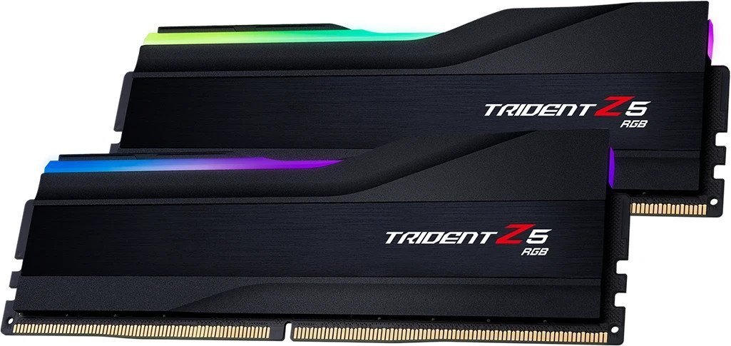 32GB G.Skill Trident Z5 RGB schwarz (2x 16GB Kit) - DDR5-6000 - CL36-36-36-96 Ansicht 3