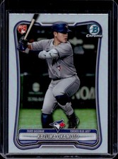 2026 Bowman Kazuma Okamoto Red RC Variation #28 Blue Jays Rookie