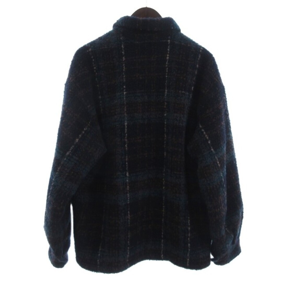 Pendleton Back Quilt Check Jacket Coverall Battin… - image 2