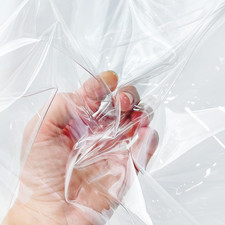 Clear TPU Vinyl Fabric 54-Inches Wide, 12 Gauge Clear Waterproof Vinyl