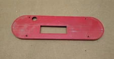 Delta Table Saw Dado Throat Plate measures - 13-5/16" x 3-3/4" - 422-04-063-2003