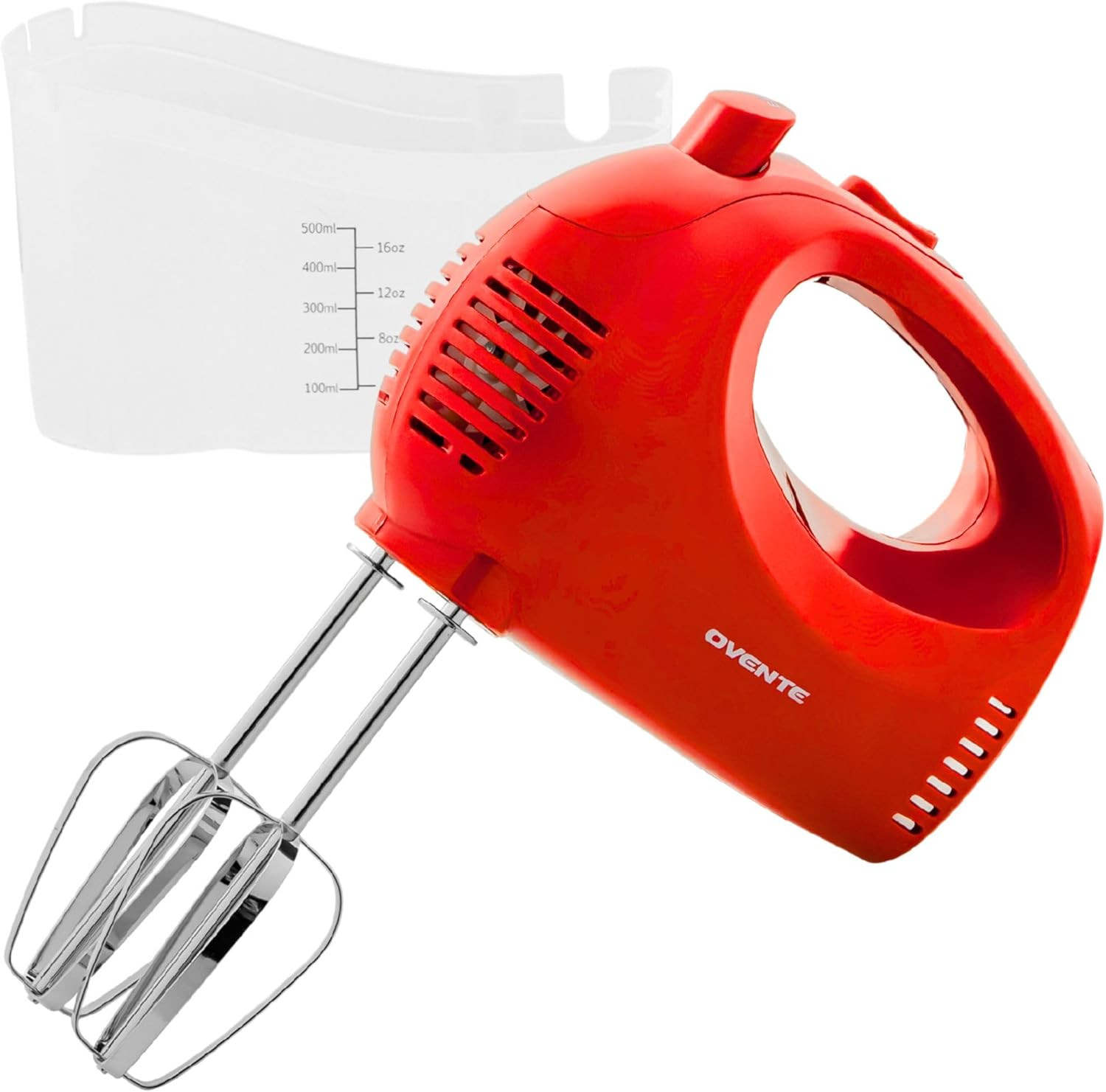 5-Speed Corded Electric Hand Mixer with Stainless Steel Whisks, Compact Portable