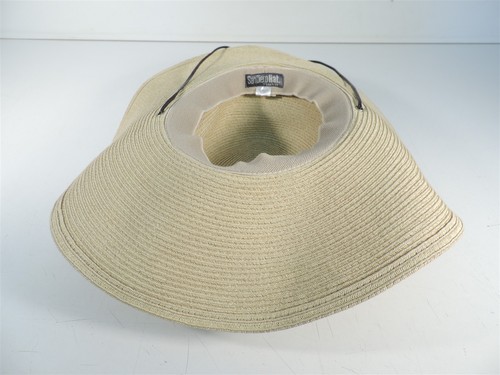 Cappello San Diego Co. Donna Unisex Grande El Campo Tesa 5" Cappello Sole in Marrone Brindisi - Foto 3 di 4