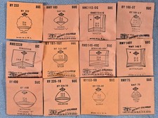 New SUC Name Brand Odd Shaped Wristwatch Crystal Watchmaker Assortment Lot #17