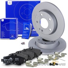ATE BREMSSCHEIBEN VOLL Ø260 + BELÄGE VORNE FÜR MERCEDES A-KLASSE W168 140 + 160