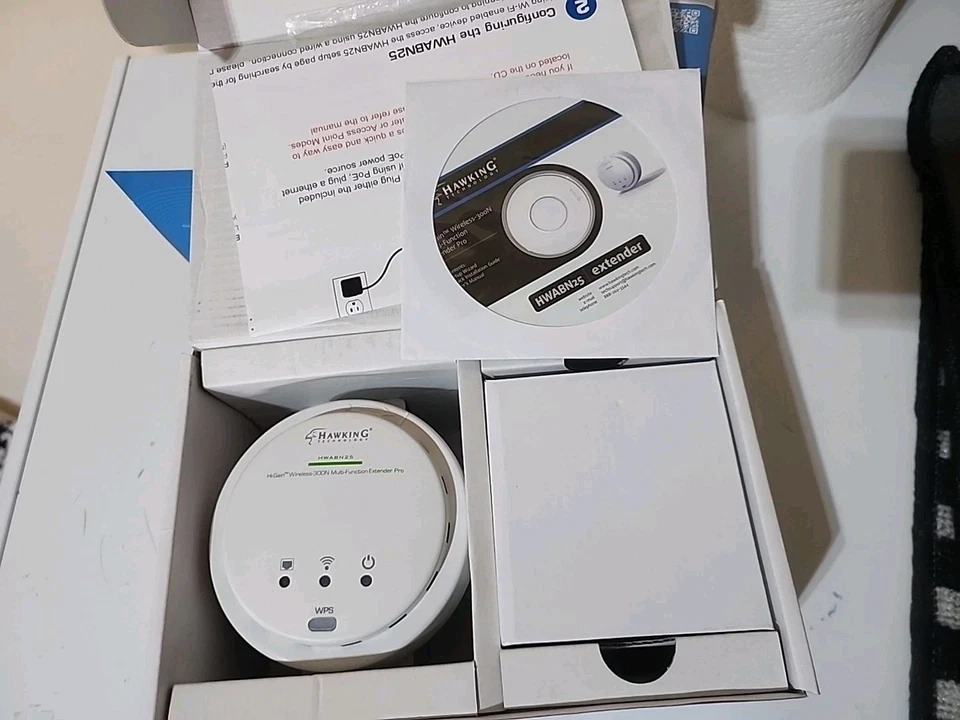 Hawking HWABN25 Hi-Gain Wireless-300N Multi-Function Extender Pro - Image 4 of 4