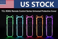 1Pc Silicone Protective Remote Control Cover For Roku TV Remote Holder Glow Case