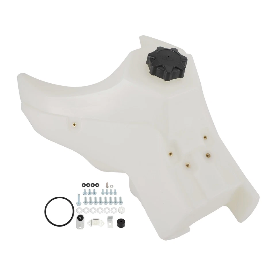 WHITE FUEL GAS TANK WITH CAP 3.0 GALLON For HONDA CRF 450 X 450 L RL 2019-2024 Foto 4 de 4