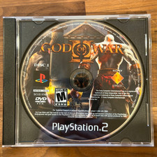 God of War II Sony PlayStation 2 PS2 NTSC-U/C M Rated Disc 1 Only