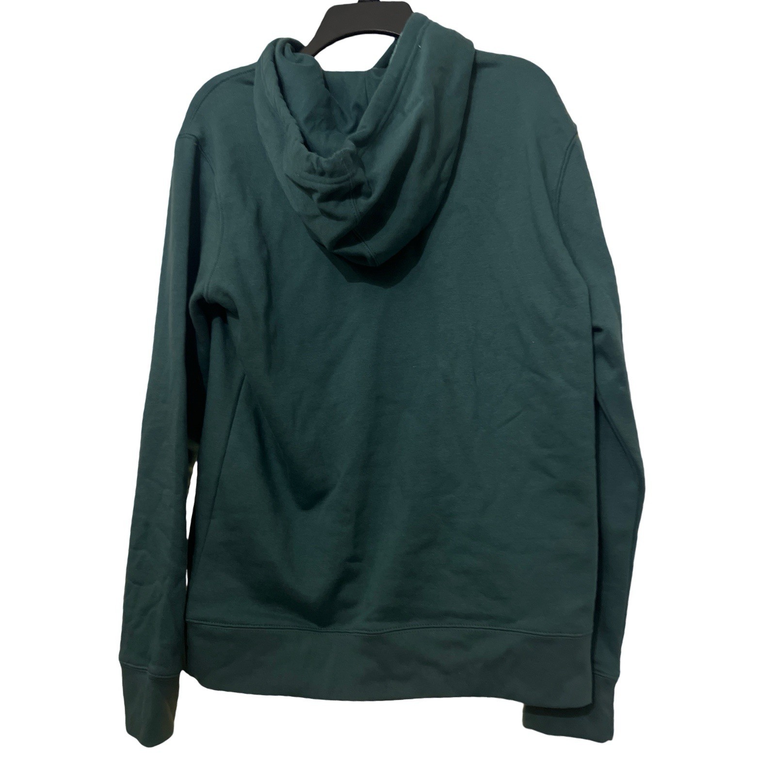 NWT Life Is Good Hoodie Mens Medium Green Mountain Forest Deer Graphic Pullover image 4