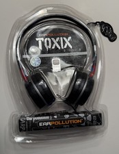 iFrogz EarPollution Toxix Headband Headphones Black Ear-Pad On-Ear 3.5mm Jack