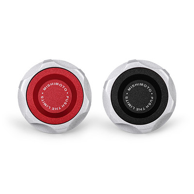 Mishimoto MMOFC-MUS4-15MRD Oil Filler Cap Fits Ford Mustang 2015-2023 Red