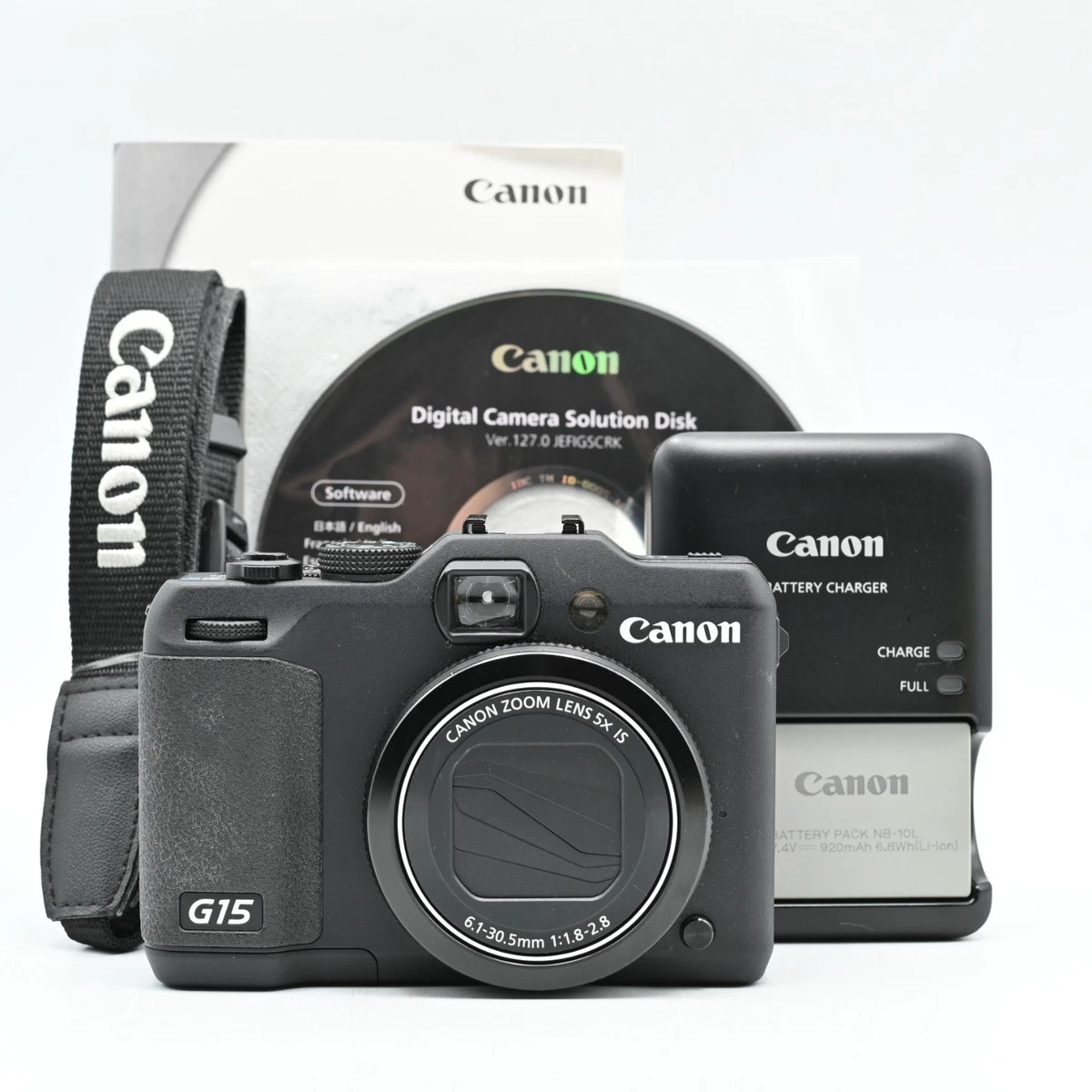 【良品】Canon PowershotG15 デジタルカメラ Canon PowerShot G15 Digital Cameras for Sale - Shop New & Used