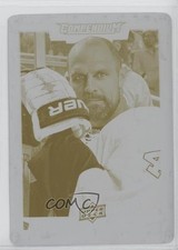 2017 Upper Deck Compendium Printing Plate Yellow 1/1 Dennis Seidenberg #170 b9t