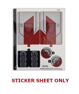 LEGO 75362 - Star Wars - Ahsoka Tano's T-6 Jedi Shuttle - STICKER