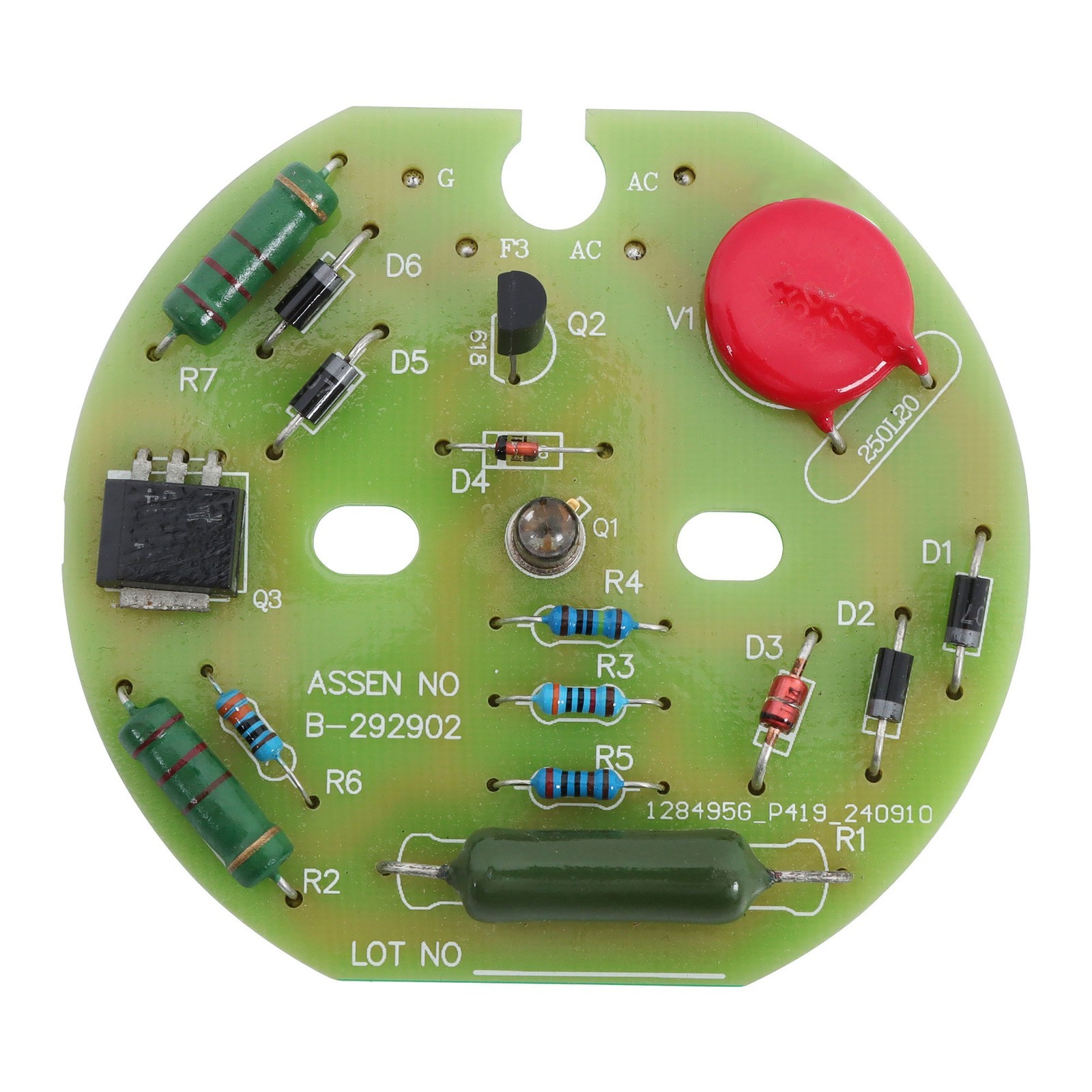 Voltage Stabilizer Avr B-292902 Circuit Board