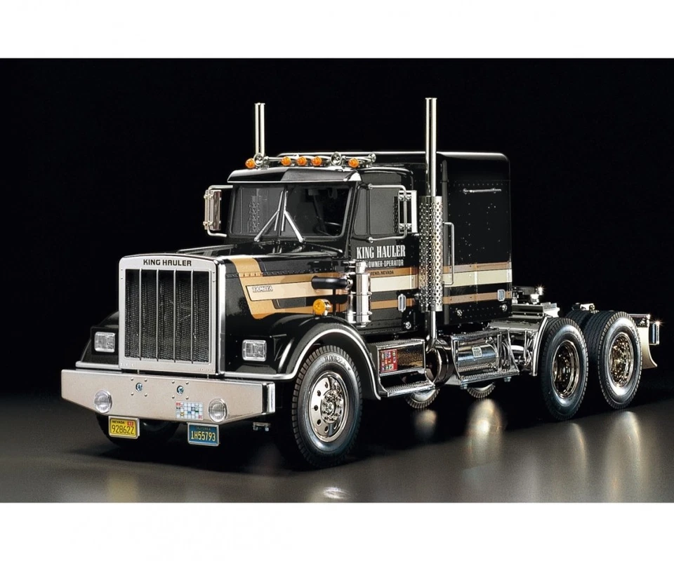 Tamiya 300056336 - 1:14 Rc King Hauler Édition Noire - Neuf - Photo 1/1